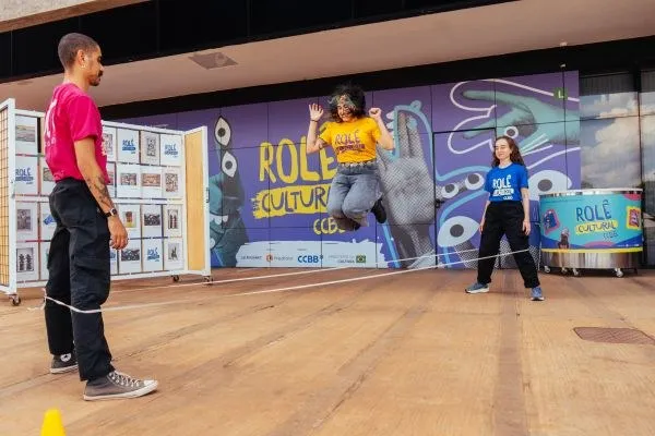Foto de divulgação: No Mês das Crianças, o Rolê Cultural transforma o CCBB Brasília em território de brincadeira