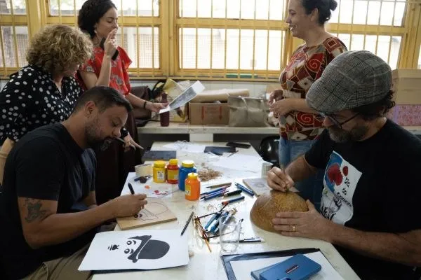 Foto de divulgação: Projeto ”ARTE PARA A INQUIETUDE CONTEMPORÂNEA” ocupa o Espaço Cultural Renato Russo